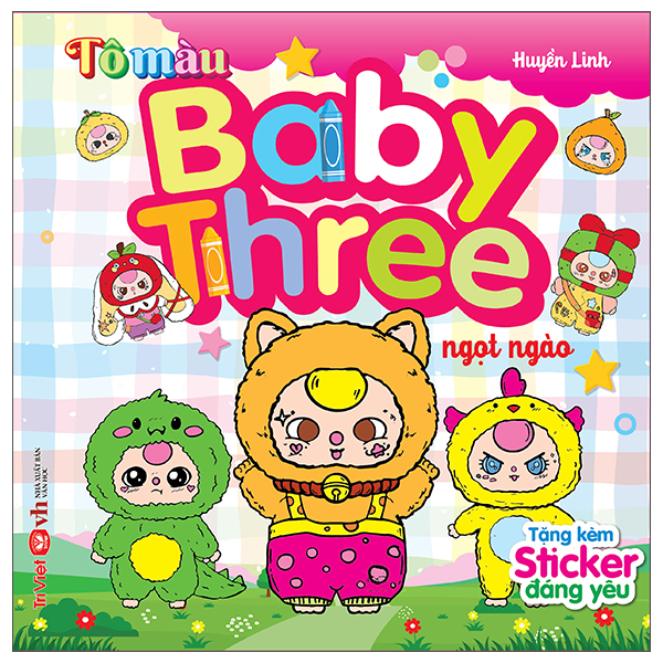 Tô Màu Baby Three - Dễ Thương (Tái Bản 2026) - Ảnh 4