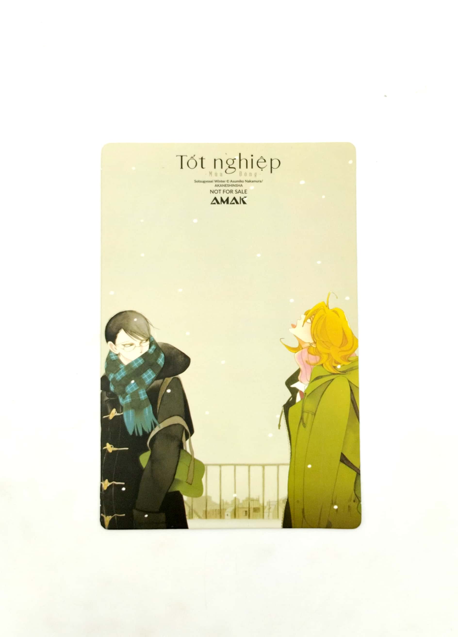 tốt nghiệp - mùa đông - tặng kèm 2 bookmark + 1 postcard hai mặt - Ảnh 7