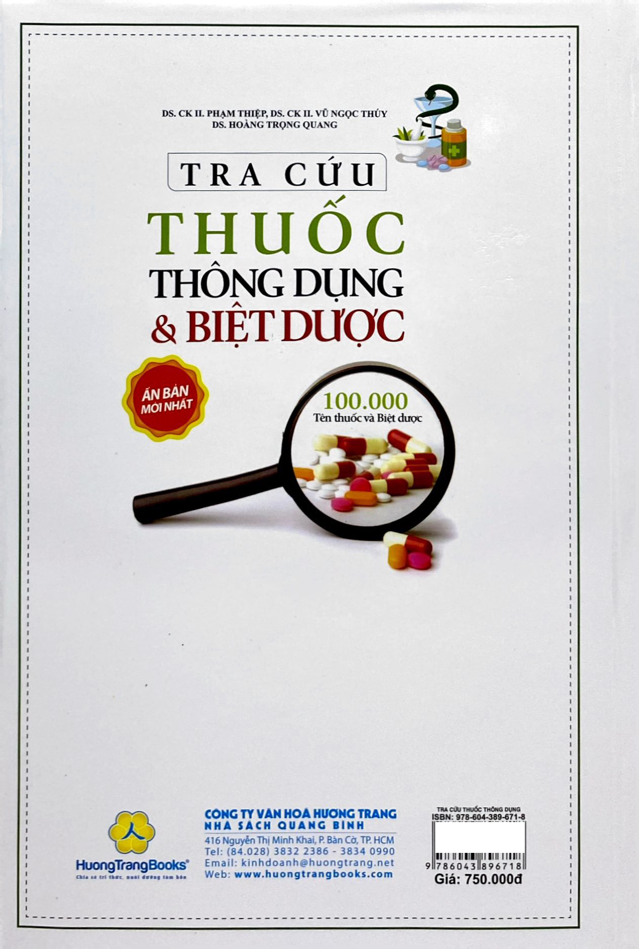 Tra Cứu Thuốc Thông Dụng Và Biệt Dược - 100000 Tên Thuốc Và Biệt Dược - Bìa Cứng - Ảnh 6