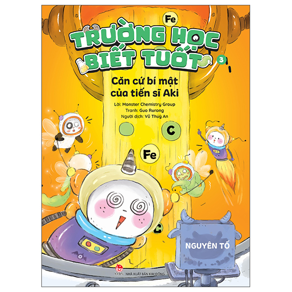 trường học biết tuốt - tập 3 - căn cứ bí mật của tiến sĩ aki - nguyên tố