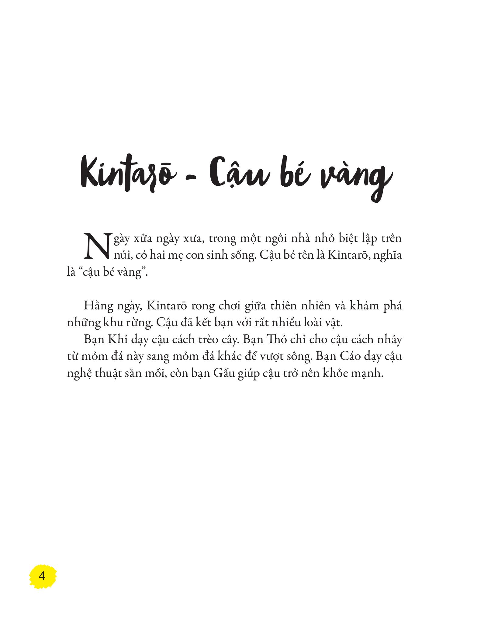 Truyện Cổ Tích Nhật Bản - Kintarō - Cậu Bé Vàng Và Những Câu Chuyện Khác - Ảnh 4