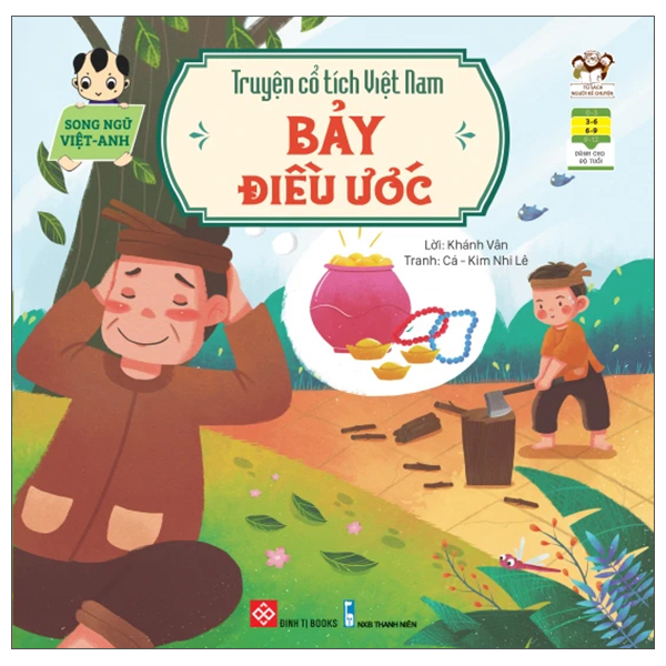 Truyện Cổ Tích Việt Nam - Sự Tích Cây Vú Sữa - Song Ngữ Việt-Anh - Ảnh 26