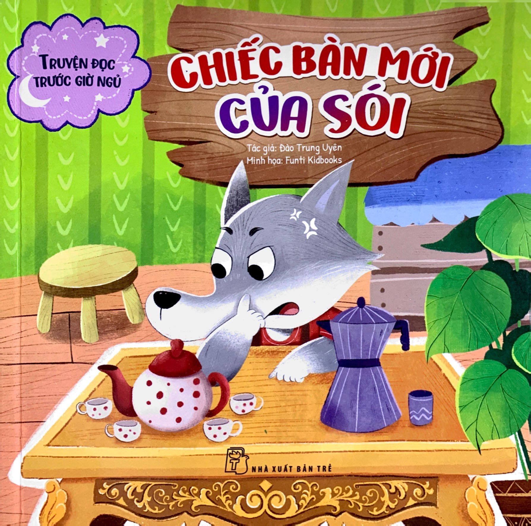 truyện đọc trước giờ ngủ - chiếc bàn mới của sói - Ảnh 2