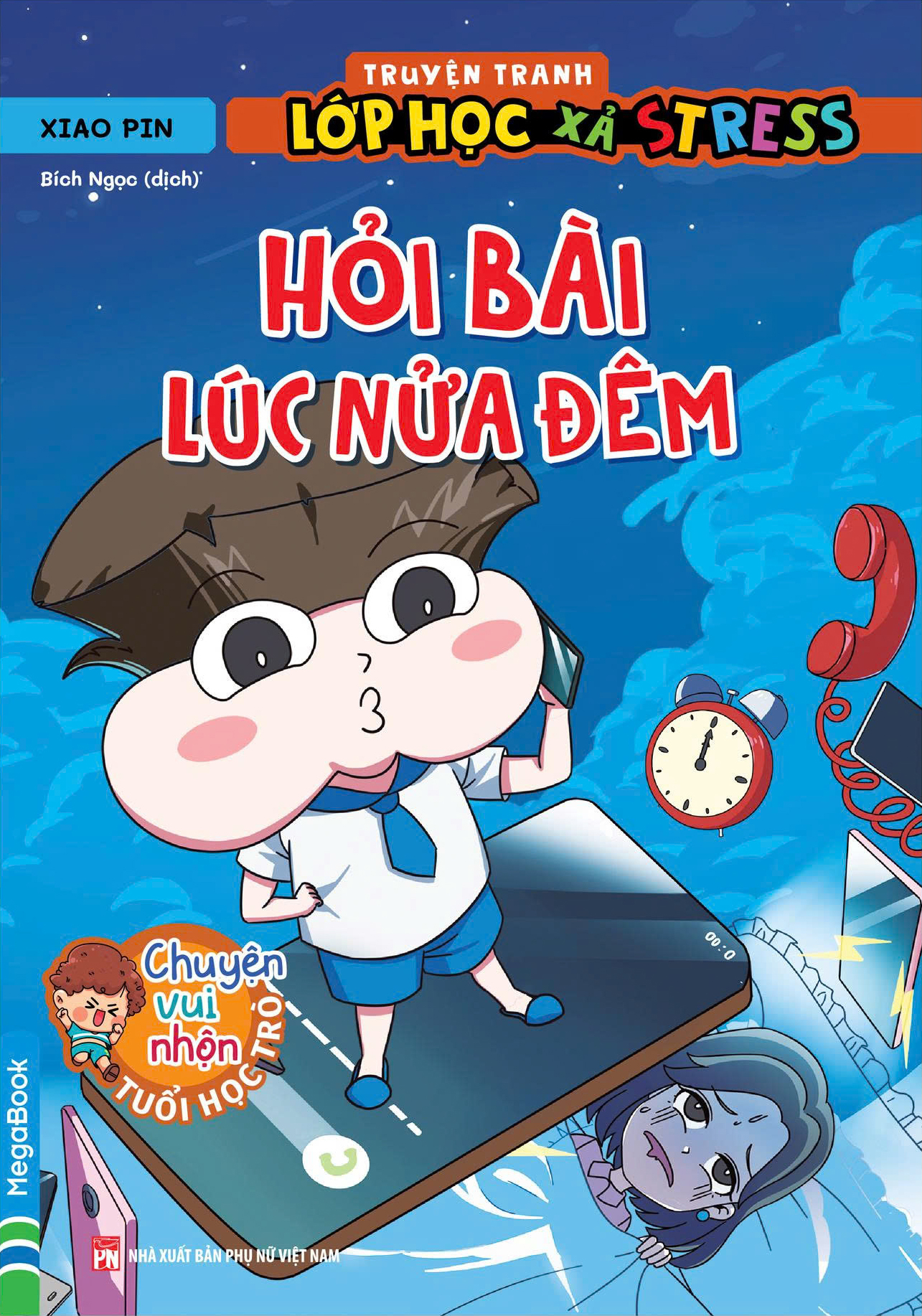 Truyện Tranh Lớp Học Xả Stress - Hỏi Bài Lúc Nửa Đêm - Ảnh 2