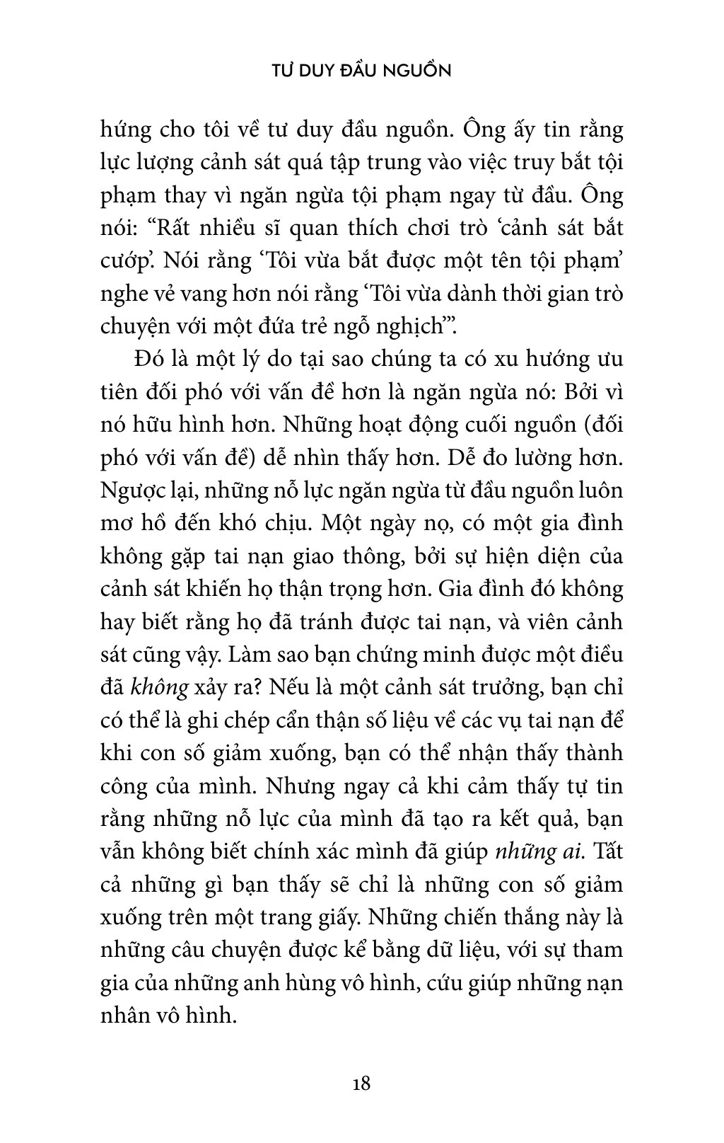 Tư Duy Đầu Nguồn - Giải Quyết Vấn Đề Từ Trong Trứng Nước - Ảnh 10