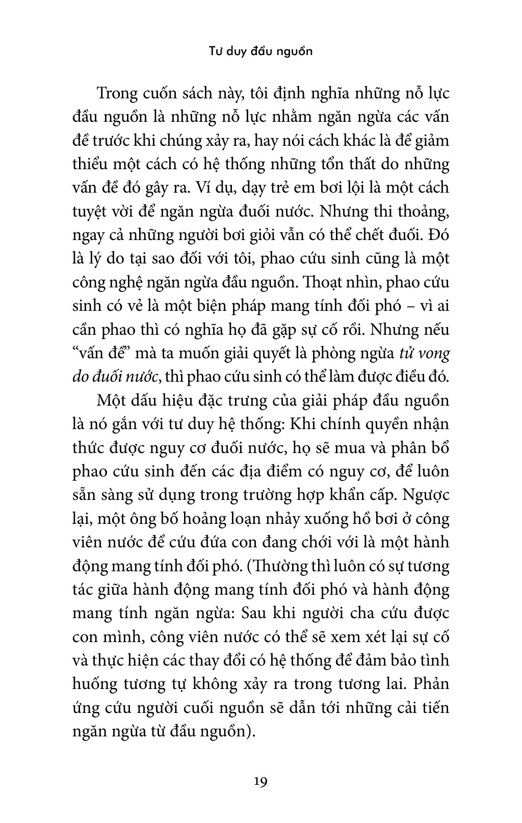 Tư Duy Đầu Nguồn - Giải Quyết Vấn Đề Từ Trong Trứng Nước - Ảnh 11