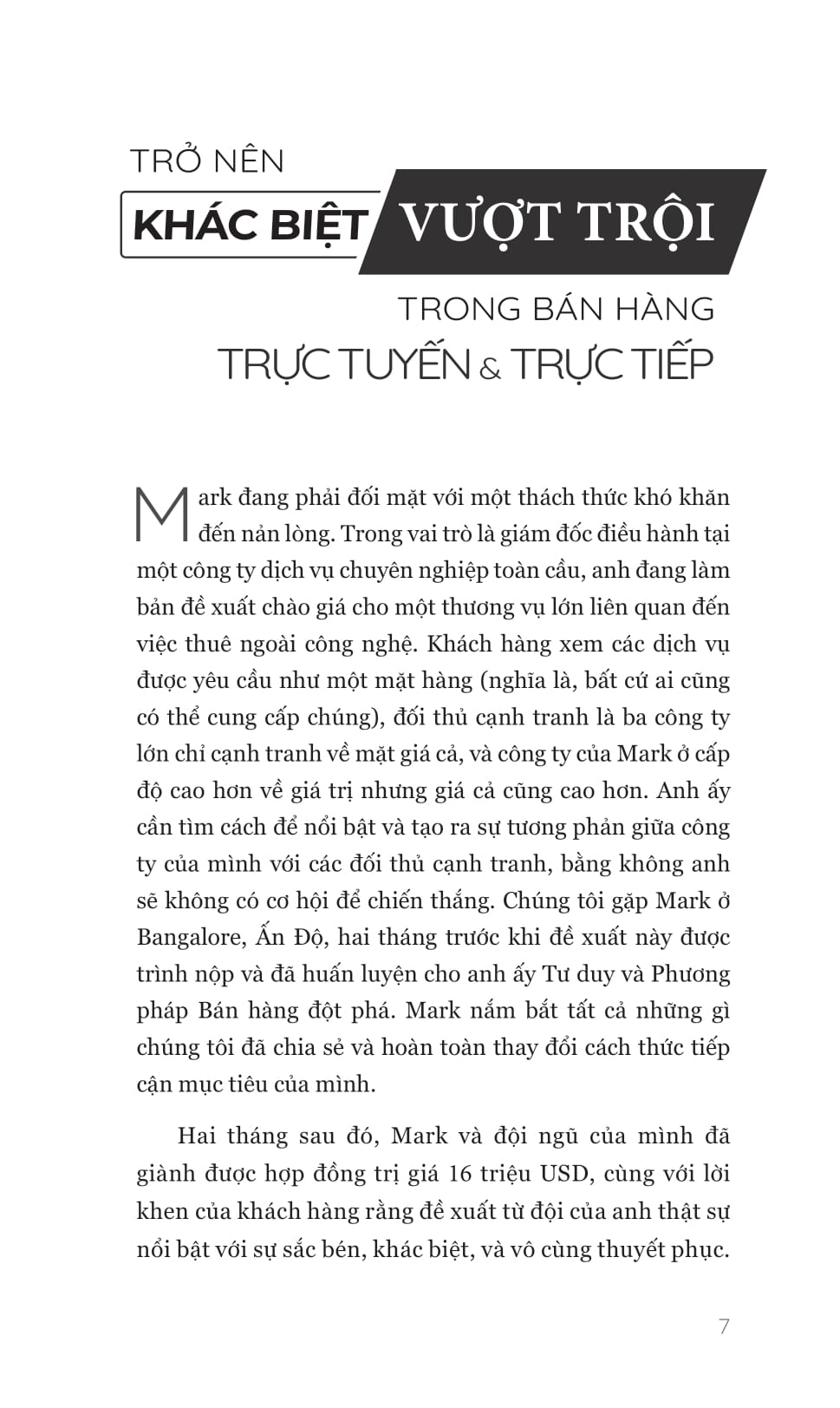 Tư Duy Và Phương Pháp Bán Hàng Đột Phá - Strikingly Different Selling - Ảnh 8