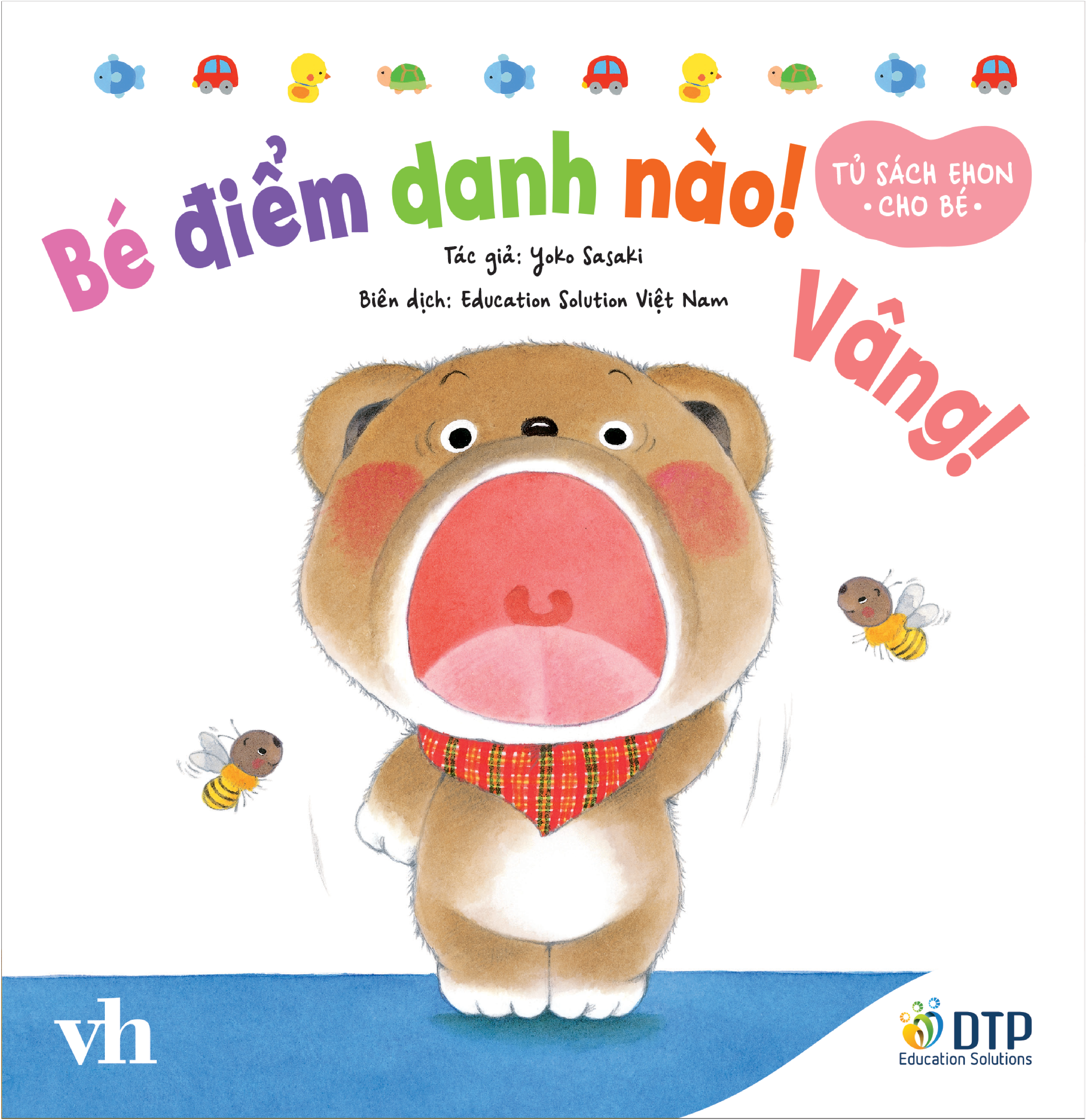 tủ sách ehon cho bé - bé điểm danh nào! vâng! - bìa cứng - Ảnh 2