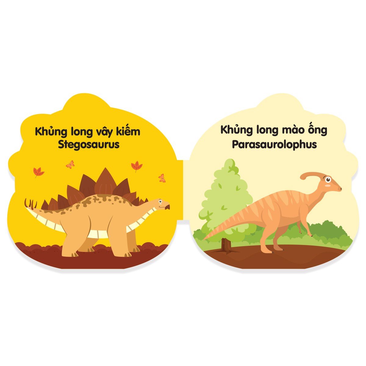 ú òa động vật - khủng long - bìa cứng - Ảnh 3
