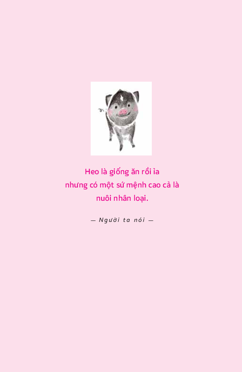 văn học thiếu nhi - tự truyện một con heo - Ảnh 5