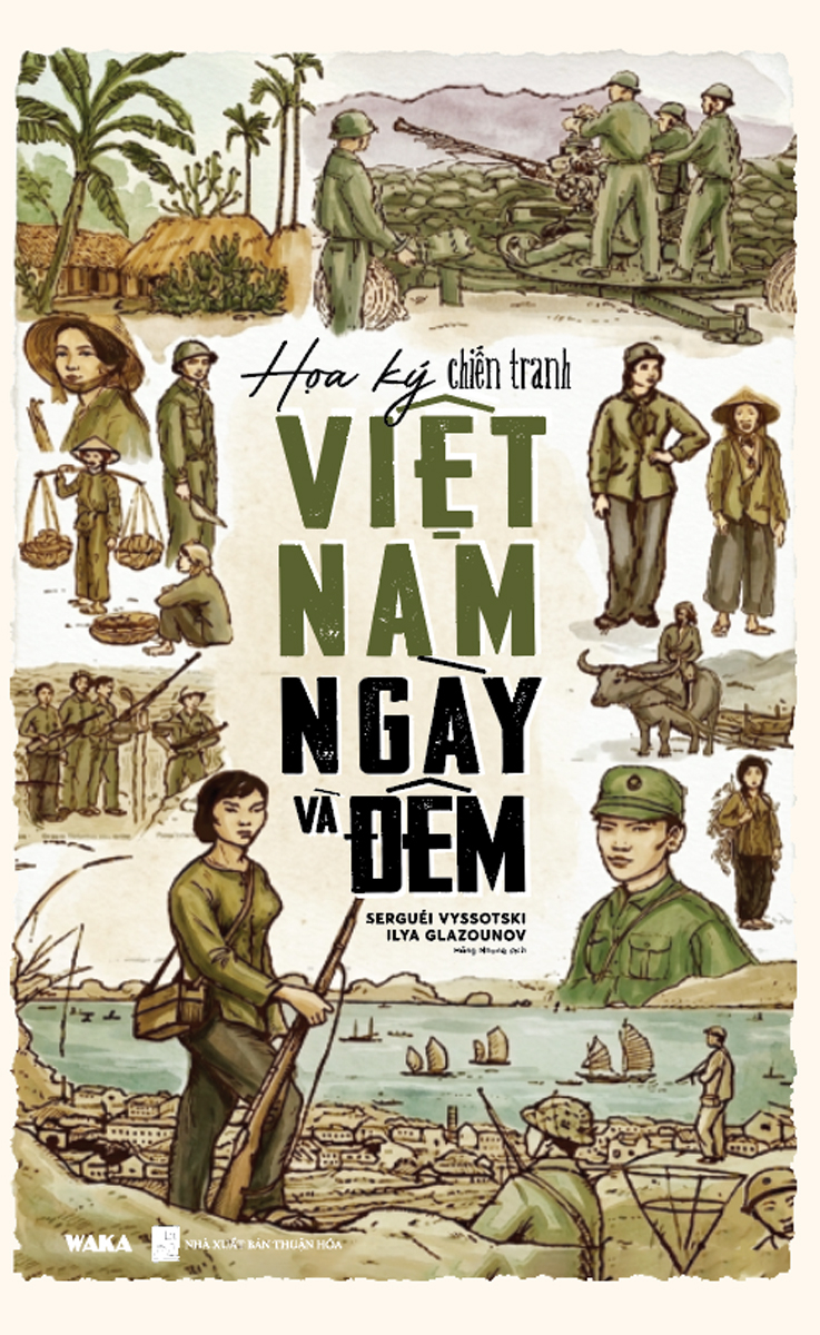 Việt Nam Ngày Và Đêm - Họa Ký Chiến Tranh - Bìa Cứng - Ảnh 2