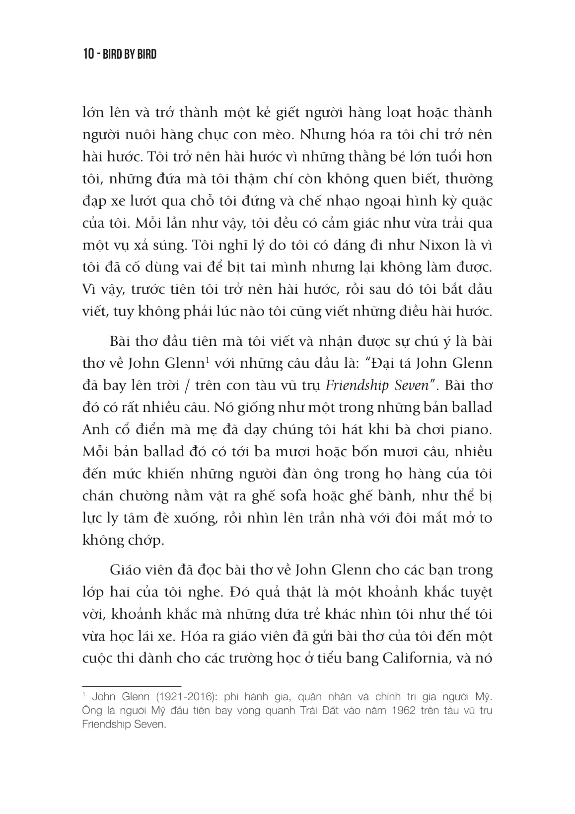 Viết Và Sống - Bird By Bird - Những Chia Sẻ Thiết Thực Về Cách Viết Và Cách Sống - Ảnh 8