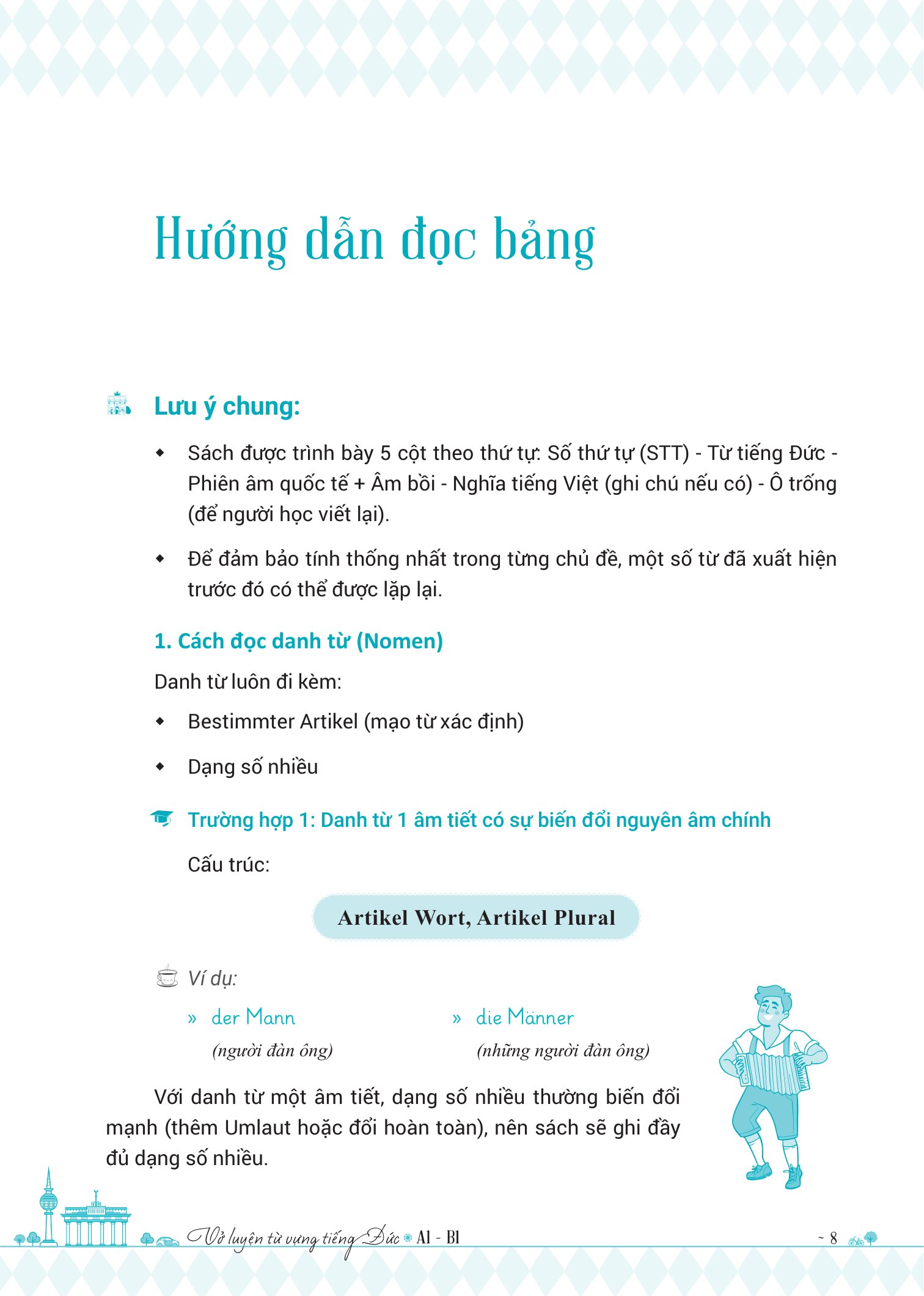 Vở Luyện Từ Vựng Tiếng Đức Dành Cho Cấp Độ A1 - B1 - Ảnh 8
