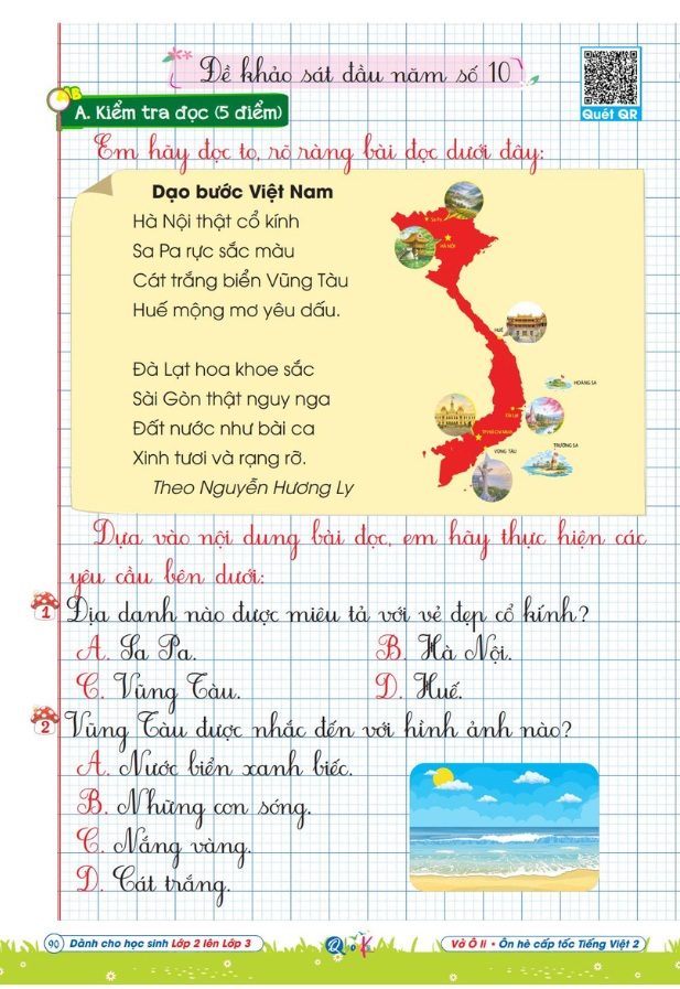 Vở Ô Li - Ôn Hè Cấp Tốc - Tiếng Việt 2 - Dành Cho Lớp 2 Lên Lớp 3 - Ảnh 5