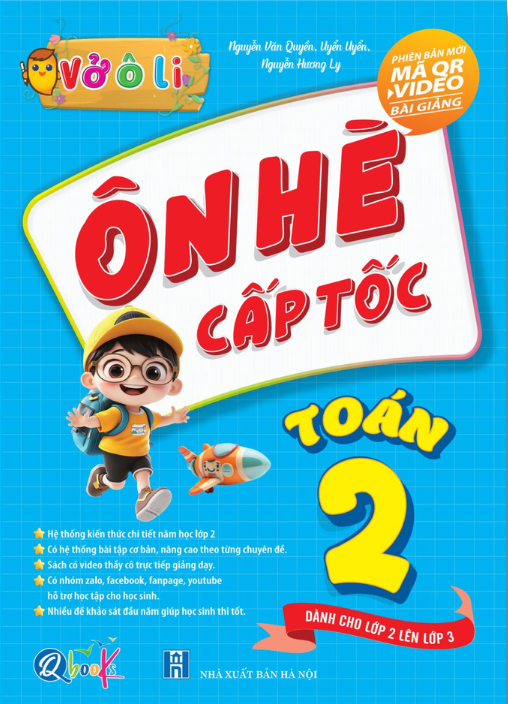 Vở Ô Li - Ôn Hè Cấp Tốc - Toán 2 - Dành Cho Lớp 2 Lên Lớp 3 - Ảnh 2