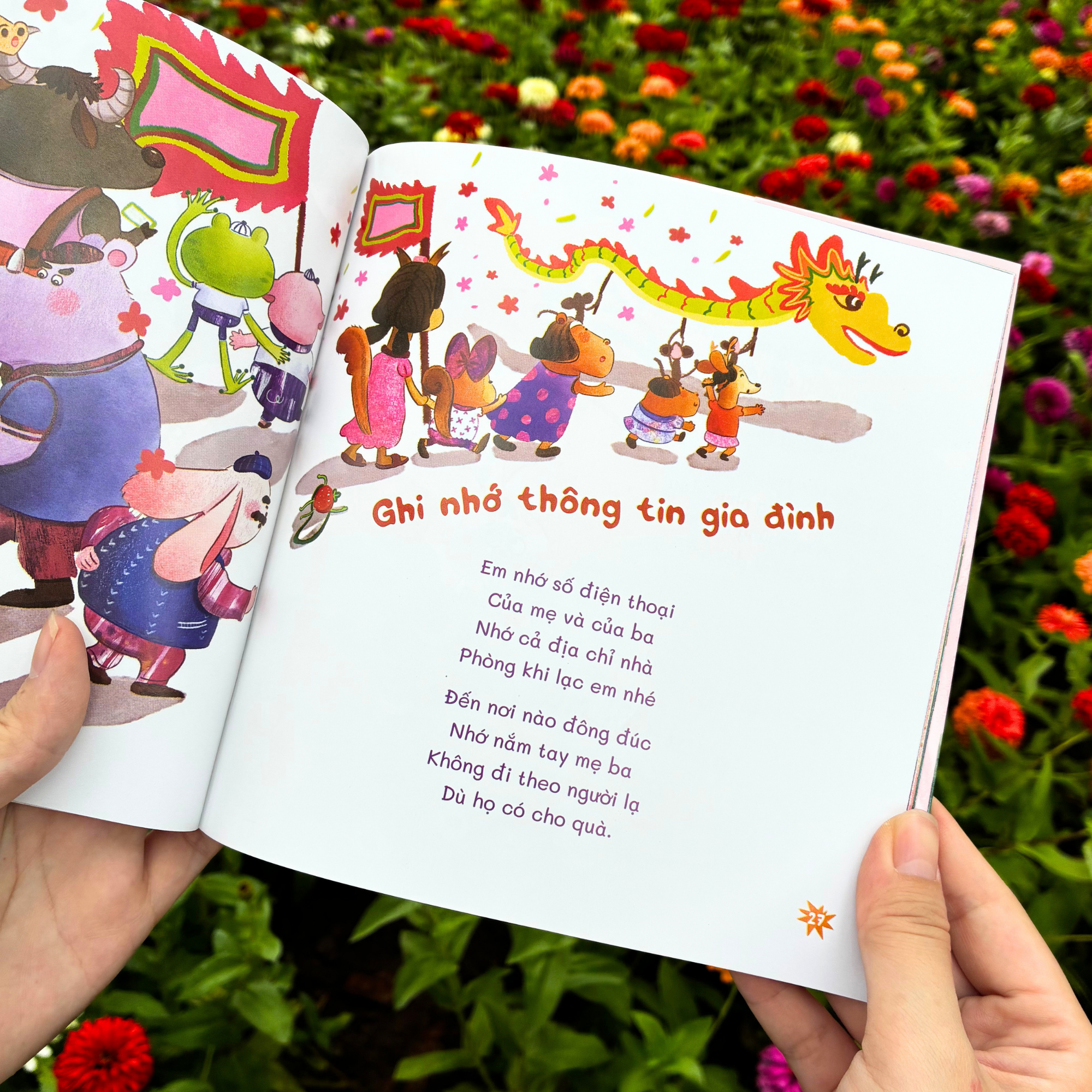 Vườn Thơ Của Bé - Chúng Mình Tập Làm Bé Ngoan - Khi Bé Đi Học - Ảnh 7