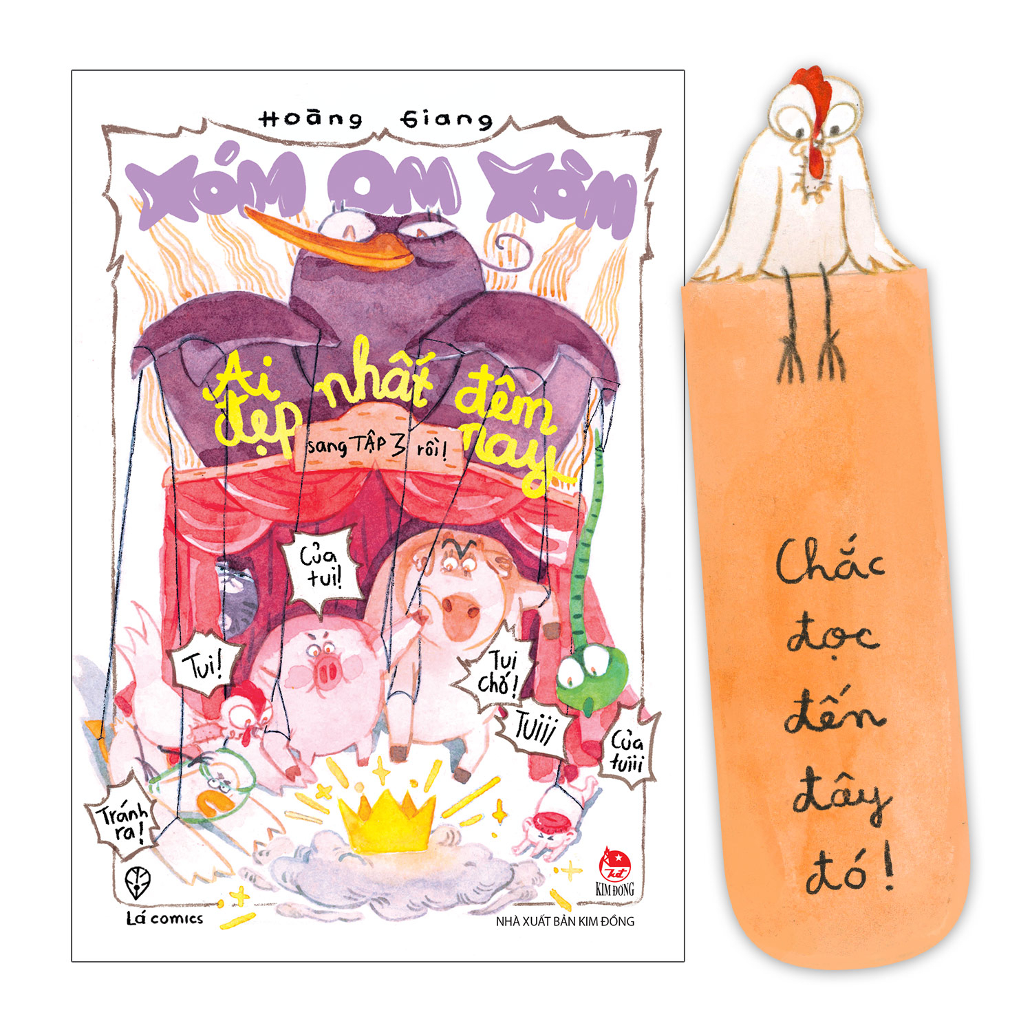 Xóm Om Xòm - Tập 3 - Ai Đẹp Nhất Đêm Nay - Tặng Kèm Bookmark - Ảnh 2