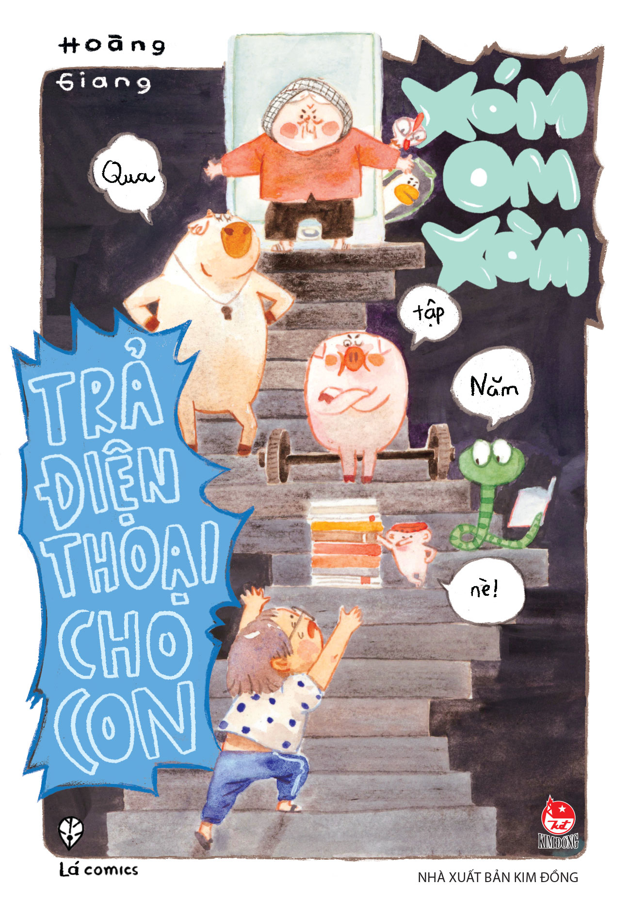 Xóm Om Xòm - Tập 5 - Trả Điện Thoại Cho Con - Tặng Kèm Bookmark - Ảnh 3